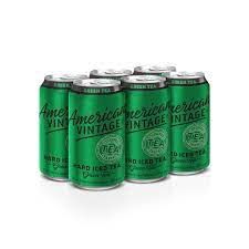 AMERICAN VINTAGE GREEN TEA, Size: 6 Cans