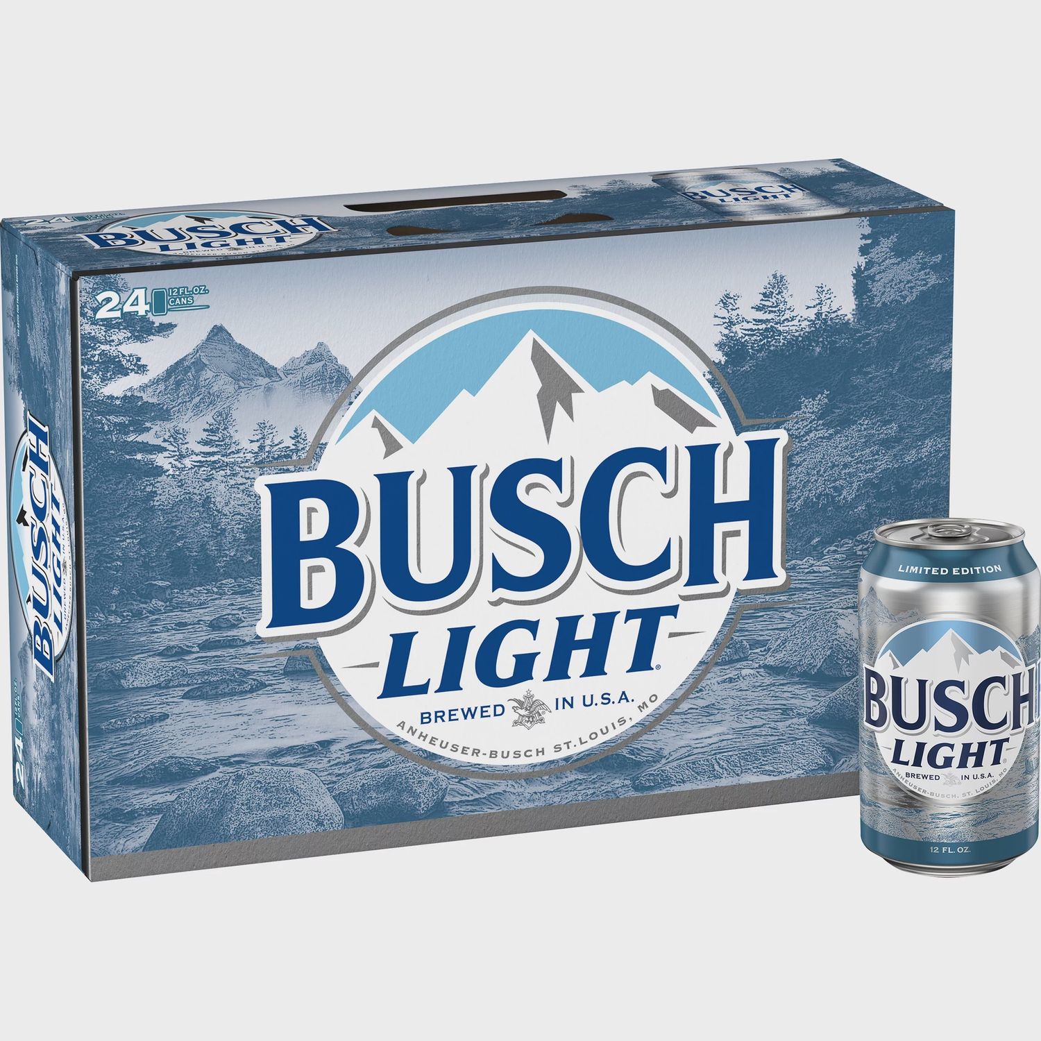 BUSCH LIGHT, Size: 24 Cans