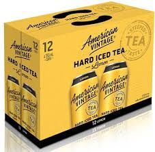 AMERICAN VINTAGE LEMON HARD ICED TEA, Size: 12 Cans