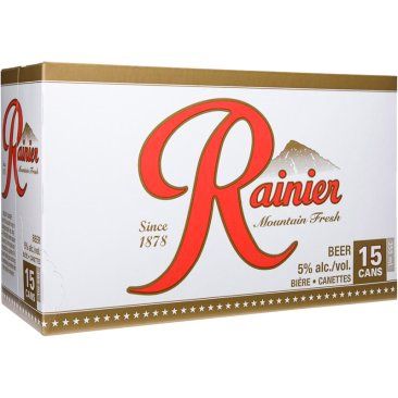 RAINIER, Size: 15 Cans