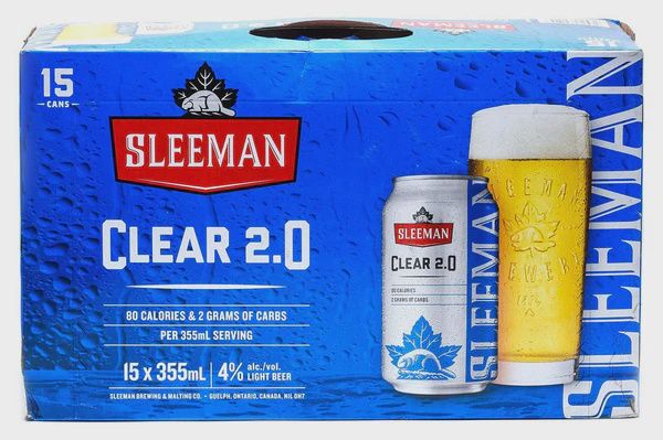 SLEEMAN CLEAR 2.0, Size: 15 Cans