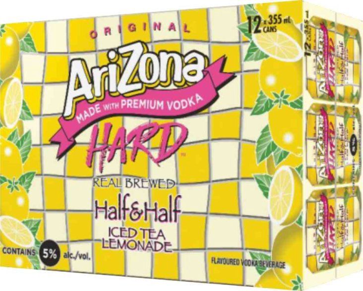 ARIZONA HALF AND HALF, Size: 12 Cans