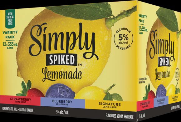 SIMPLY SPIKED LEMONADE MIXER, Size: 12 Cans