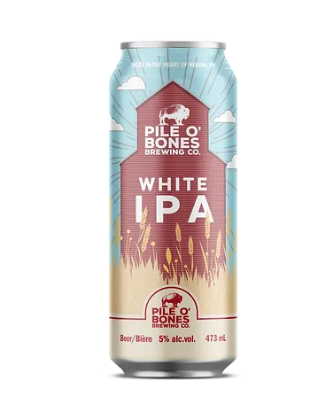 Pile O' Bones White IPA, Size: 4 Cans