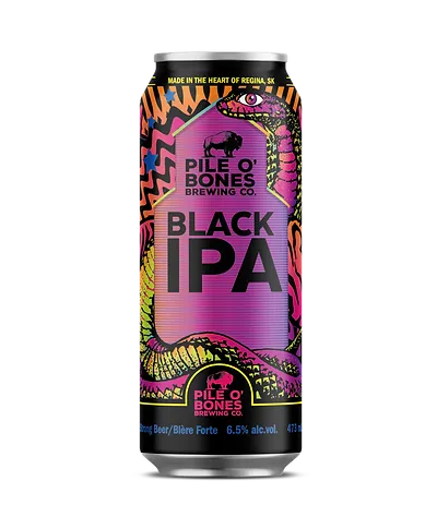 Pile O' Bones Black IPA, Size: 4 Cans