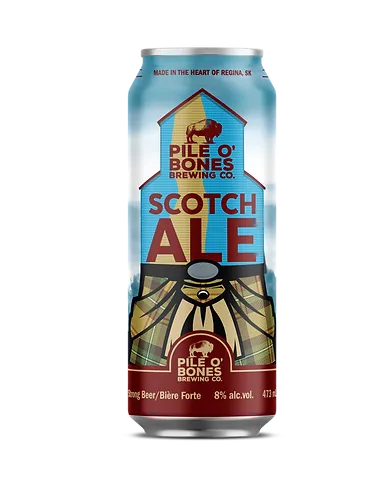 Pile O' Bones Scotch Ale, Size: 4 Cans
