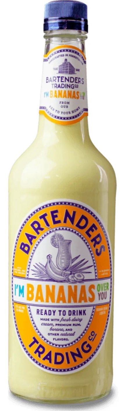 BARTENDERS COCKTAIL I'M BANANAS OVER, Size: 750 ml