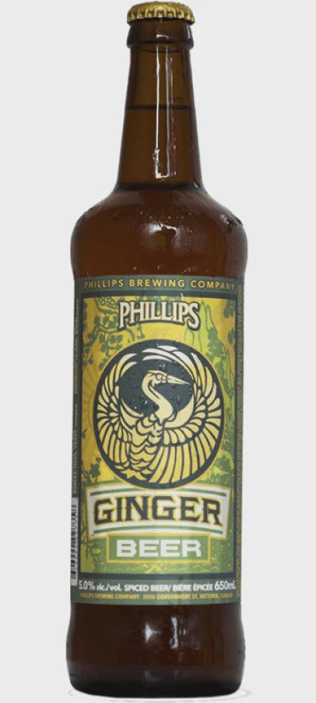 PHILLIPS GINGER BEER, Size: 1 Bottle