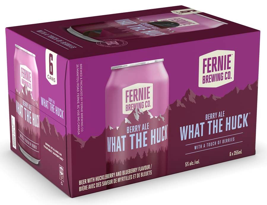 FERNIE WHAT THE HUCK HUCKLEBERRY WHEAT, Size: 6 Cans