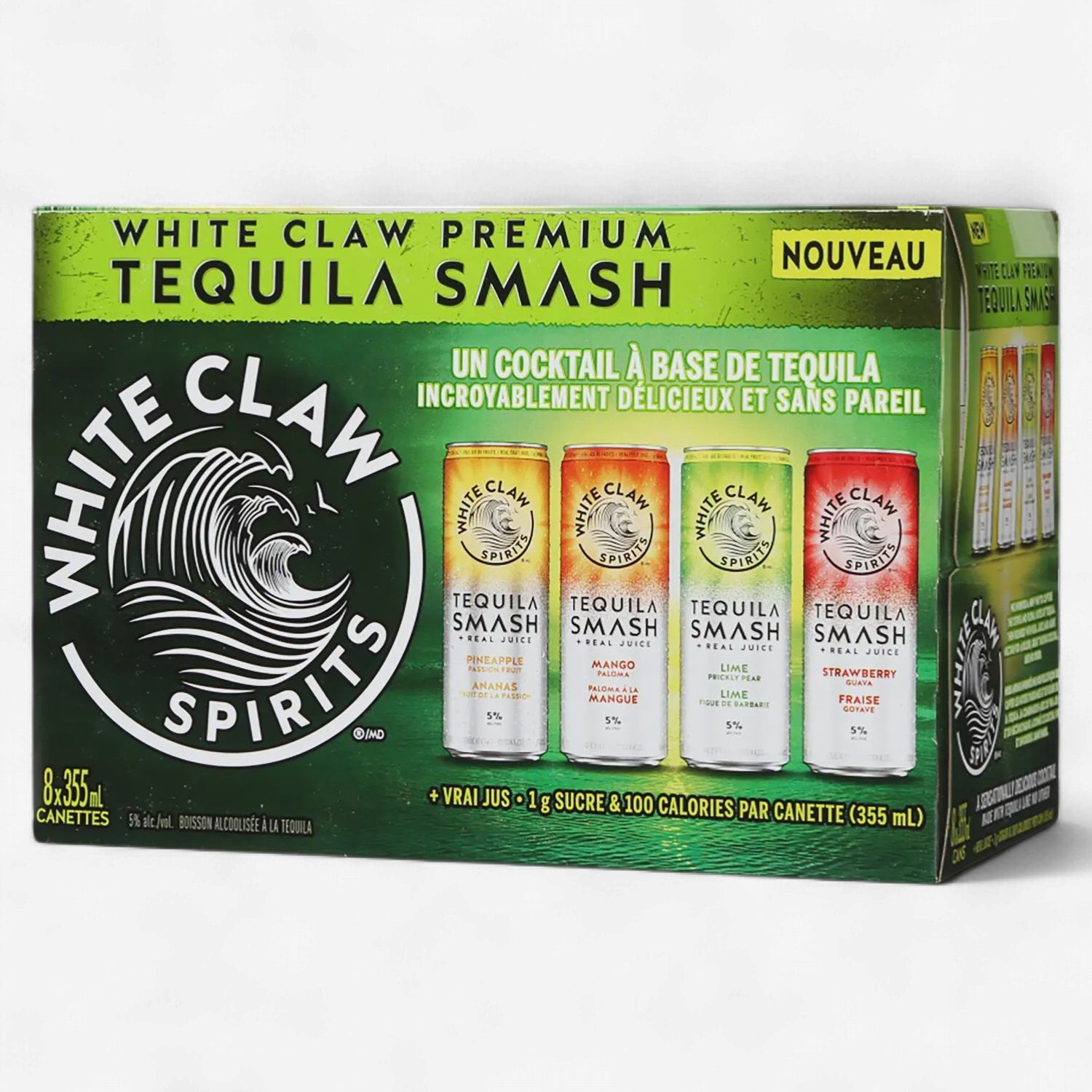 WHITE CLAW TEQUILA SMASH, Size: 8 Cans