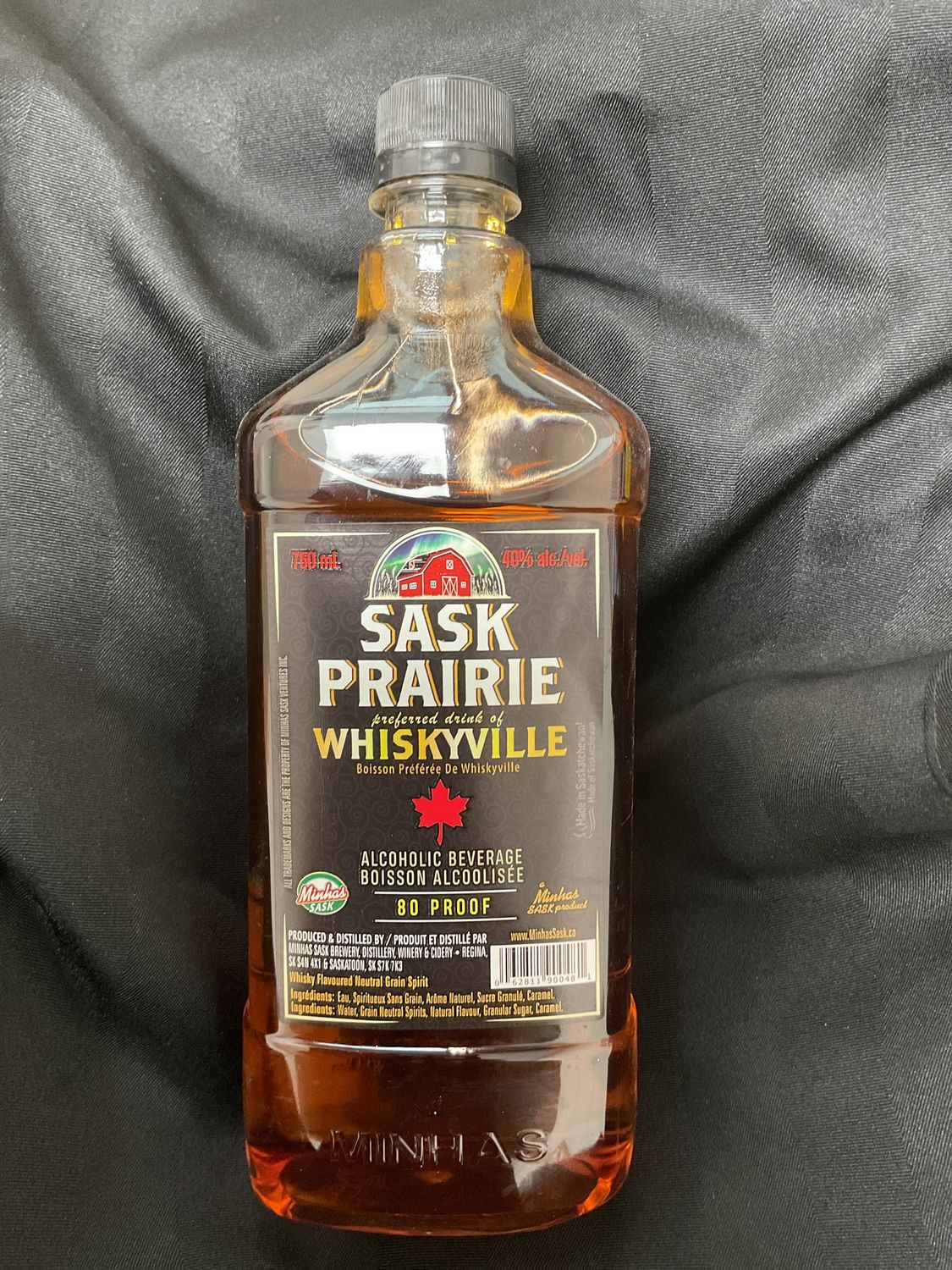 SASK PRAIRIE WHISKYVILLE, Size: 750 PET