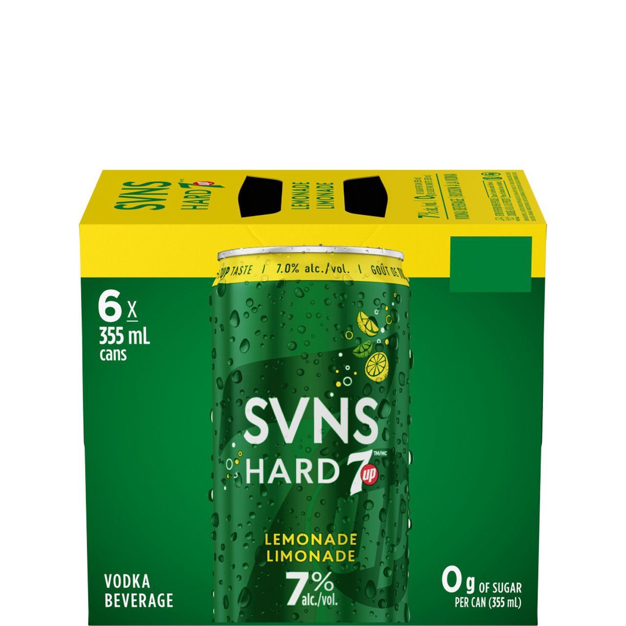 SVNS HARD 7UP LEMONADE, Size: 6 Cans