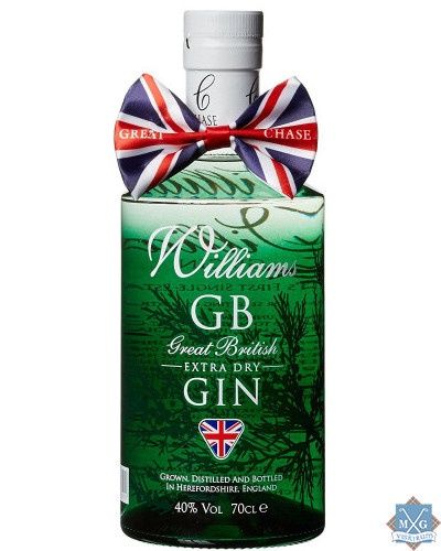 WILLIAMS GREAT BRITISH EXTRA DRY GIN, Size: 750 ml