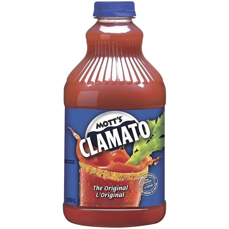 MOTT'S CLAMATO ORIGINAL 945ml, Size: 2L PET