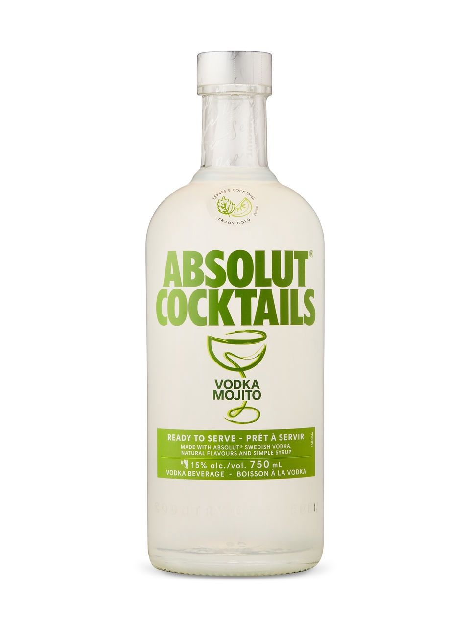ABSOLUT MOJITO COCKTAIL, Size: 750 ml