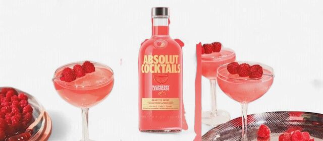 ABSOLUT RASPBERRY LEMONADE, Size: 750 ml