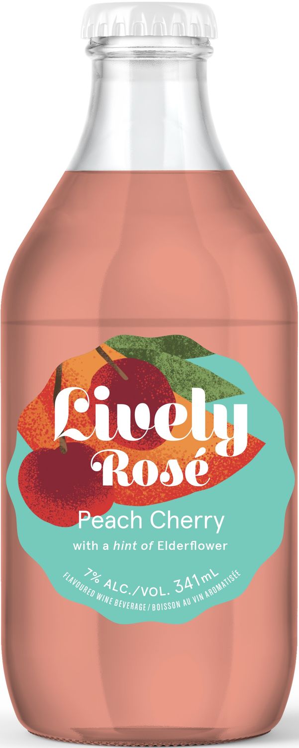 LIVELY PEACH CHERRY ROSE, Size: 341 ml
