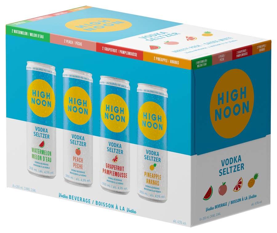 HIGH NOON VARIETY PACK, Size: 8 Cans