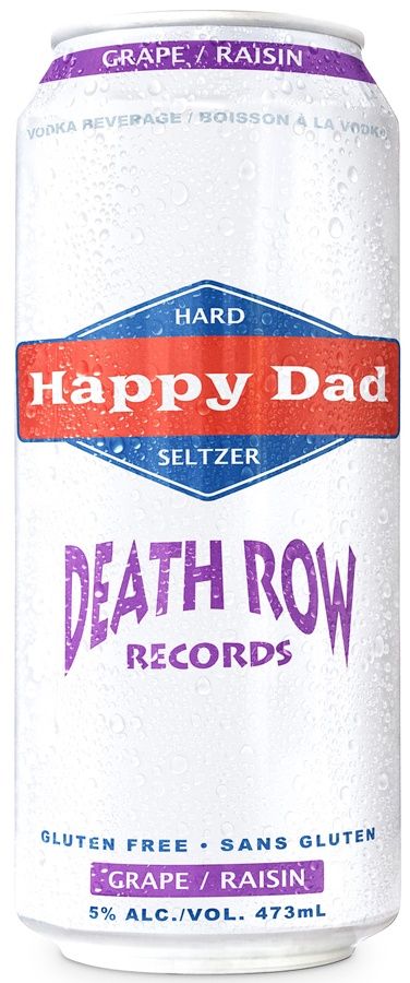 HAPPY DAD HARD GRAPE ROW RECORDS, Size: 1 Can