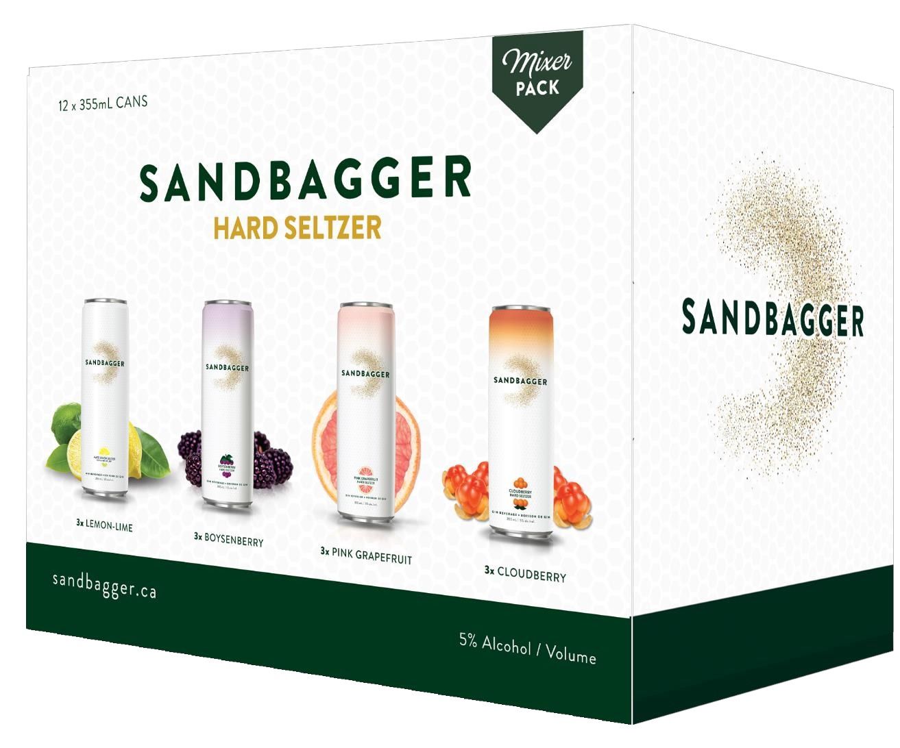 SANDBAGGER HARD SELTZER MIXER, Size: 12 Cans