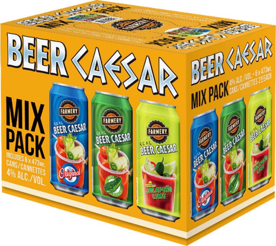 FARMERY BEER CEASER MIXER PK, Size: 6 Cans