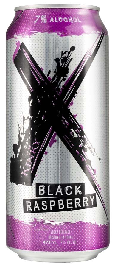 X BY KINKY BLACK RASPBERRY, Size: 473 ml