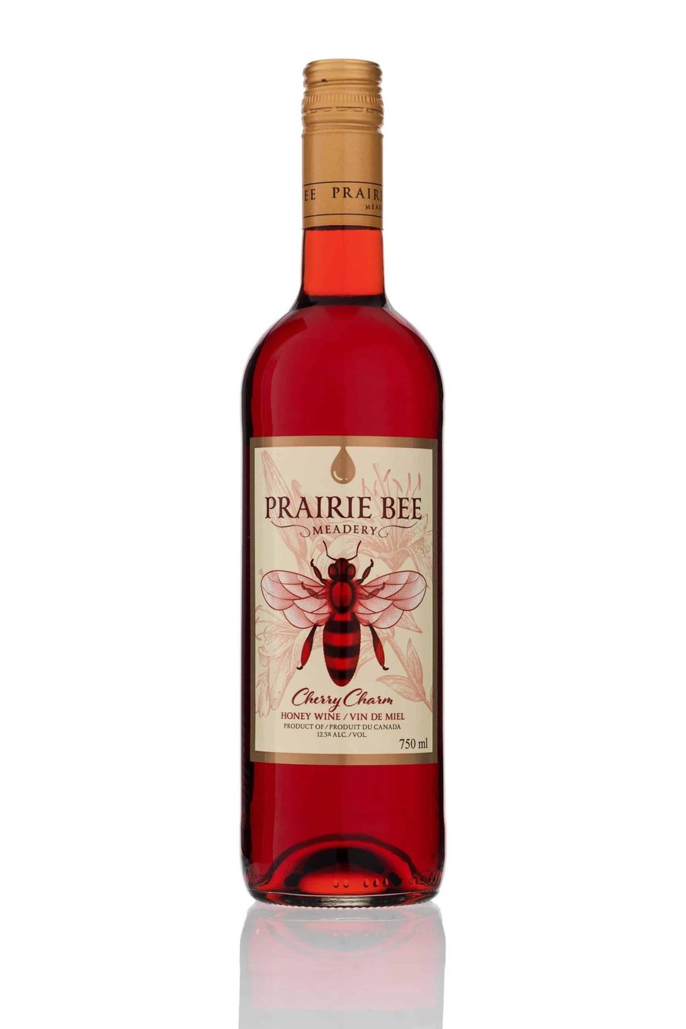 PRAIRIE BEE CHERRY CHARM, Size: 750 ml