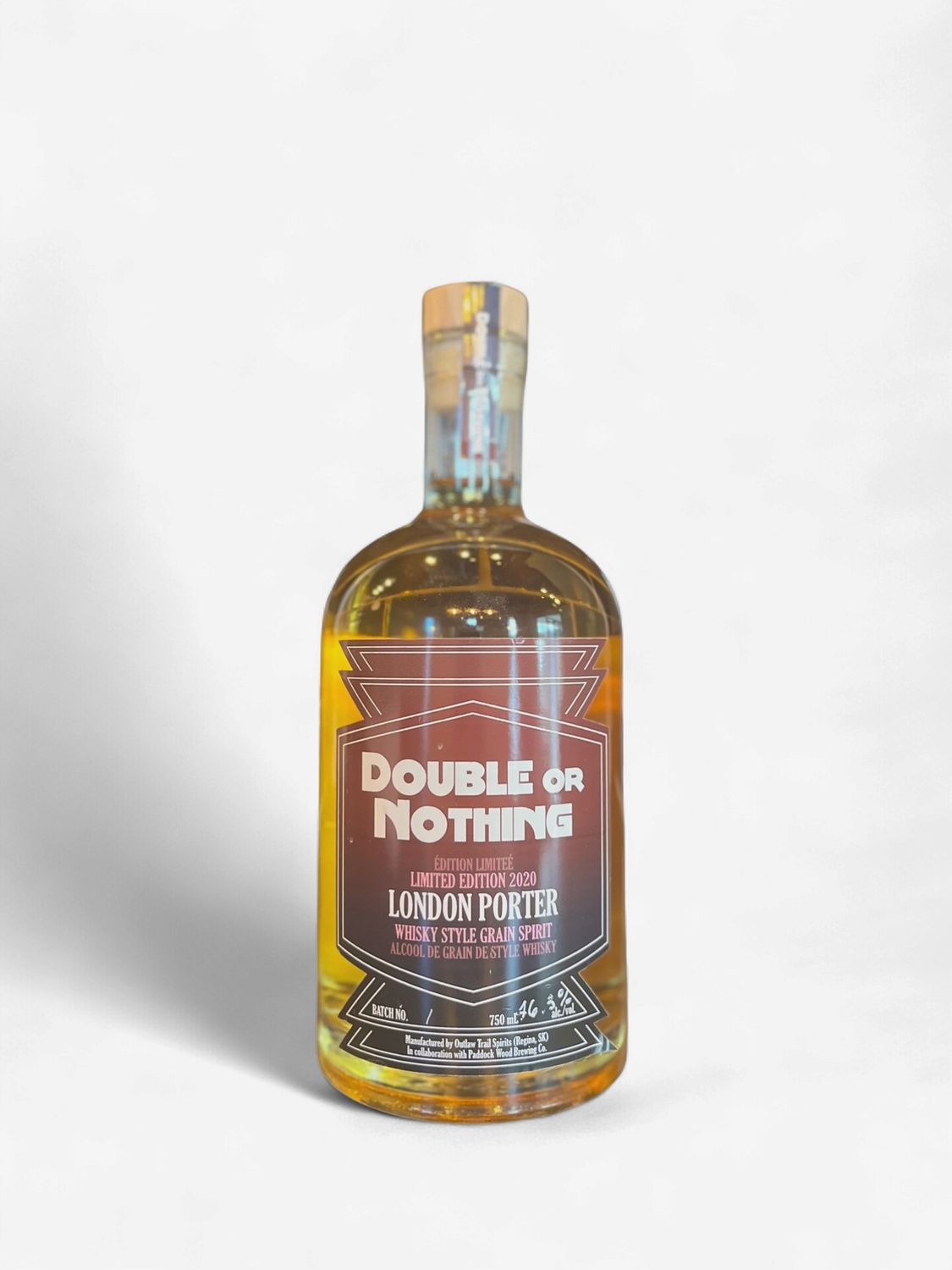DOUBLE OR NOTHING LONDON PORTER, Size: 750 ml