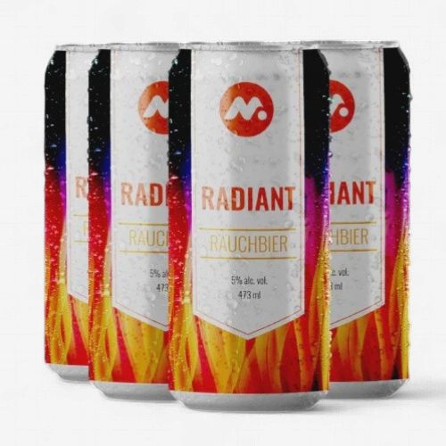 METAS RADIANT RAUCHBIER, Size: 4 Cans