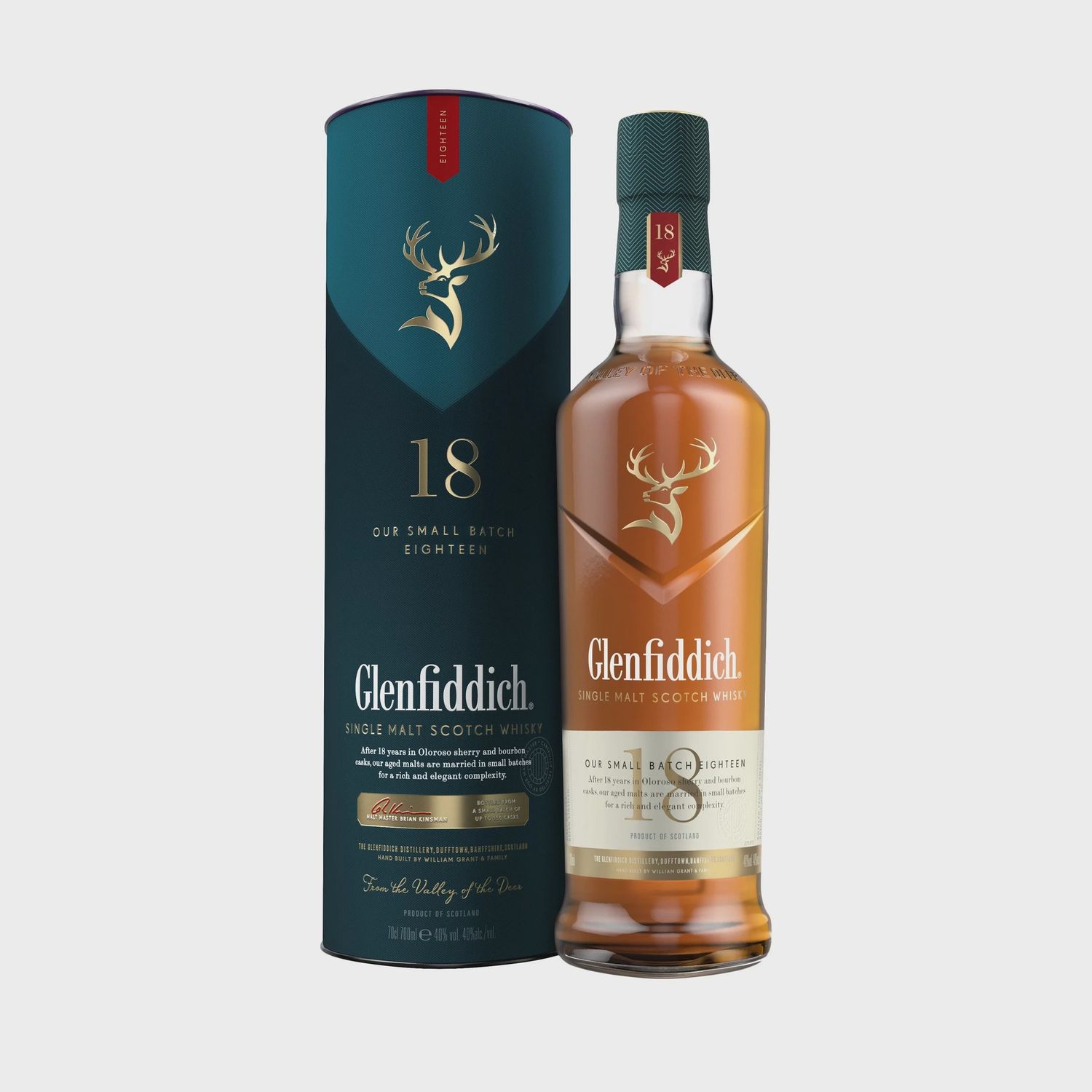 GLENFIDDICH 18 YEAR OLD, Size: 750 ml