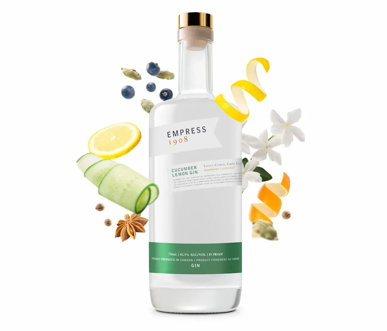 EMPRESS 1908 CUCUMBER LEMON GIN