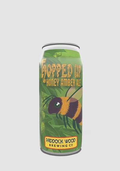 PADDOCK WOOD HOPPED UP AMBER ALE, Size: 1 Can 473ml