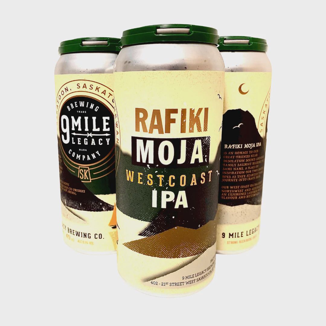 9  MILE RAFIKA MOJA IPA, Size: 4 Cans