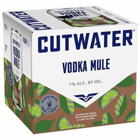 CUTWATER MULE, Size: 4 Cans