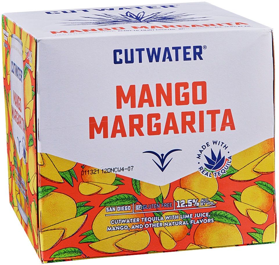 CUTWATER MANGO, Size: 4 Cans