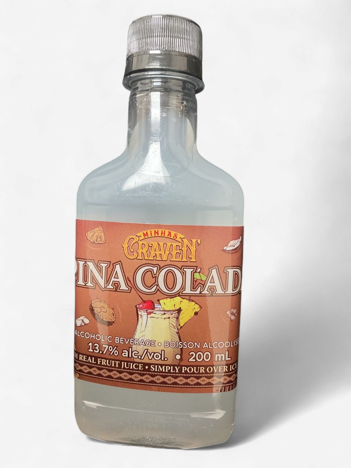 CRAVEN SHOTS PINA COLADA, Size: 200 ml