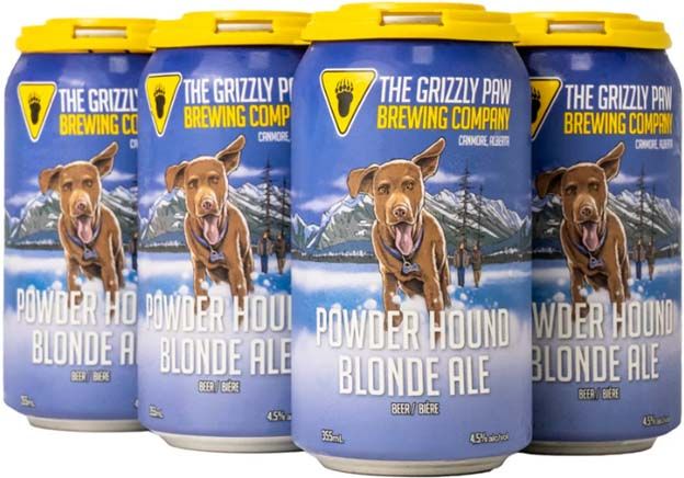 GRIZZLY PAW POWDER BLONDE ALE, Size: 6 Cans