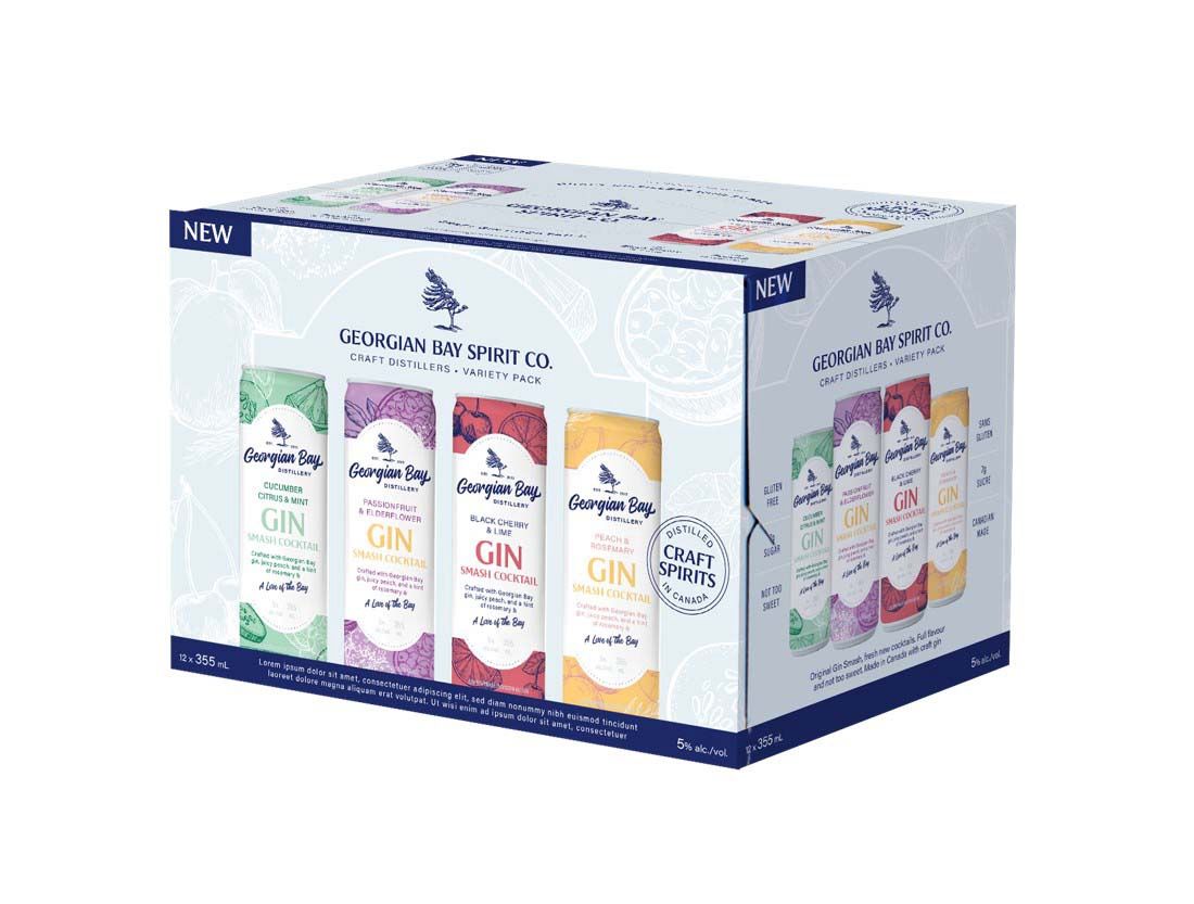 GEORGIAN BAY GIN COCKTAIL PK, Size: 12 Cans