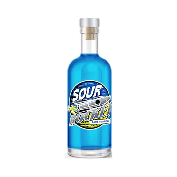 STUMBLETOWN SOUR ROCKET BLUE TROPICAL, Size: 750 ml