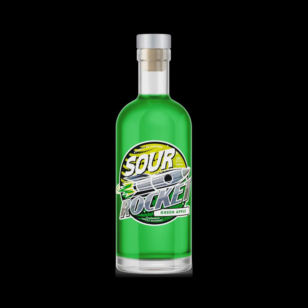 STUMBLETOWN SOUR ROCKET GREEN APPLE, Size: 750 ml