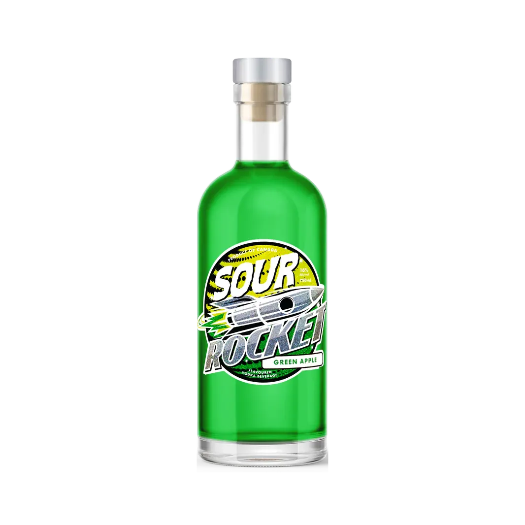 STUMBLETOWN SOUR ROCKET GREEN APPLE, Size: 750 ml