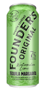 FOUNDERS WATERMELON LIME MARGARITA, Size: 1 Can 473ml