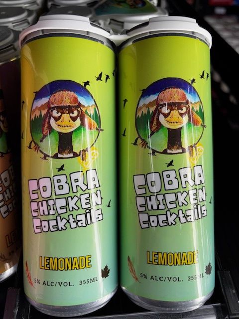 SMOOTH 42 COBRA CHICKEN COCKTAILS LEMONADE