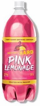 HECTORS HARD PINK LEMONADE, Size: 2L  PET