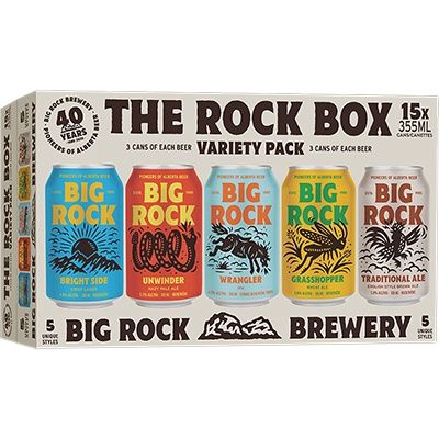 BIG ROCK ROCK BOX 2025, Size: 15 Cans