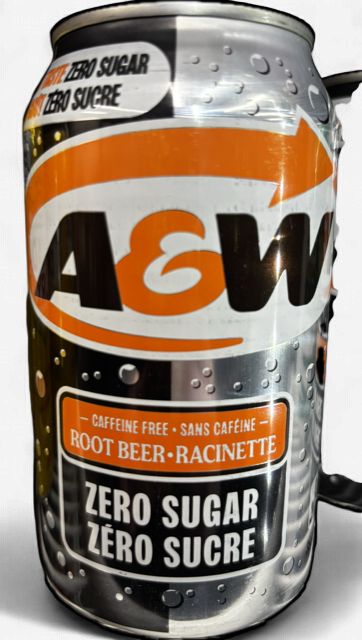 A &amp; W ROOT BEER ZERO, Size: 1 Can