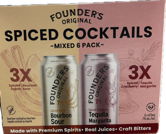 FOUNDER'S ORIGINAL SPICED COCKTAILS