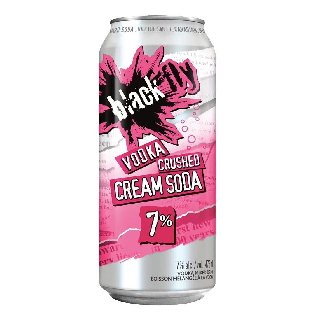 BLACK FLY VODKA CREAM SODA