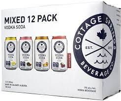 COTTAGE SPRINGS VODKA SODA MIXER PACK