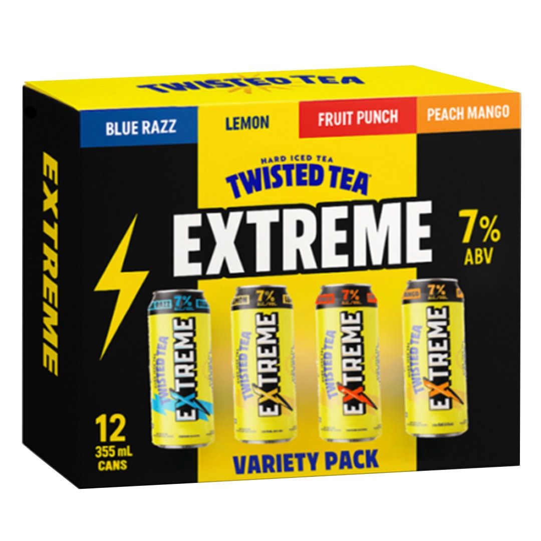 TWISTED TEA EXTREME PARTY PACK